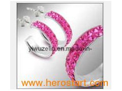 Crystal Ear Stud Body Piercing Jewelry图1