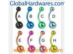Anodized Fashion Body Piercing Jewelry Navel Belly Ring图1