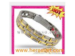 Health Care Stock Magnetic Titanium Bracelet (OTB-080SG-H)1图1