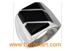 Man′s Casting Stainless Steel Ring (JP1386)图1