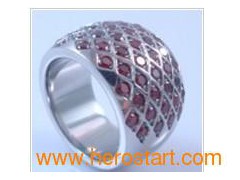 Fashion Jewelry Stainless Steel Ring (HBNR01372)图1