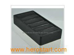 Black PU Ring Display Tray图1