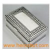 Silver Plated Metal Bangle Box