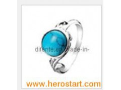 Popular Turquoise, Gemstone Rings Jewelry (RZ1229)图1