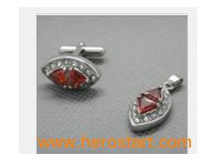2012 Popular Stainless Steel Cufflink (CL8018)图1