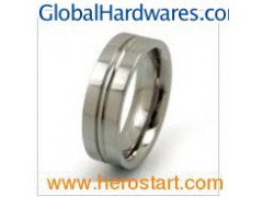 Stainless Steel Finger Band Ring (HXR416)图1