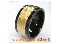 Band Men Ring Stainless Steel Ring (HXRN042)图1