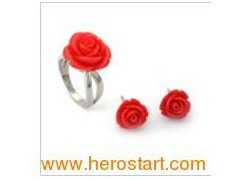 Cute Stainless Steel Jewelry Set (TPSS418)图1