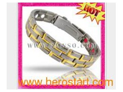 Health Care Stock Magnetic Titanium Bracelet (OTB-080SG-H)图1