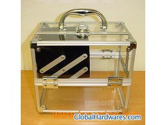 aluminium acrylic make up case图1