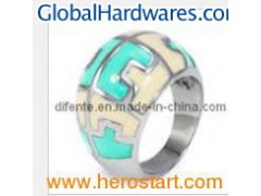 Six Designs of Fashion Unique Epoxy Resin Rings Jewelry (RZ8212)图1