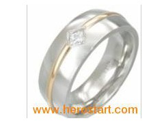 Stainless Steel Ring (HXR001)图1