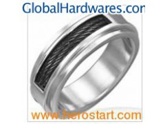 Stainless Steel Ring (HXR023)图1