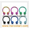Color Ball Closure Ring Body Piercing Jewelry (BCR-052617)