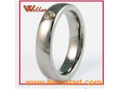 Rhinestone Wedding Bands (STR-0041)图1