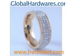 Stainless Steel Wedding Rings (HBNR01288)图1