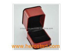 Red Leather Ring Box图1
