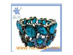 Ab-017b Novel Fashion Flower Bangle Bracelet图1