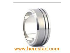 Stainless Steel Finger Band Ring (HXR413)图1