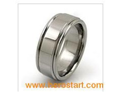 Stainless Steel Finger Band Ring (HXR414)图1