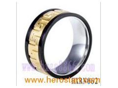 Stainless Steel Fashion Men Ring (HXRN062)图1