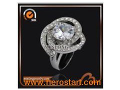 Fashion Gemstone Ring (JZ-1418)图1