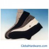 men's mercerized cotton socks in assorted colors