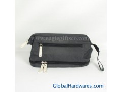 Grey man s cosmetic bag图1