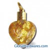 sell 24K gold leaf pendant