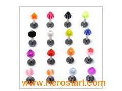 Body Piercing Jewelry / Stainless Steel Labret图1