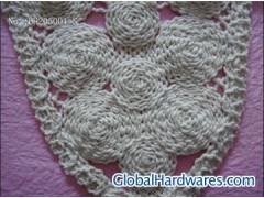 cotton-embroidery lace for neck图1