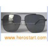 Double-Bridge Full Rim Men Sunglasses