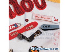 badge,shining pieces,puller,garment accessories图1