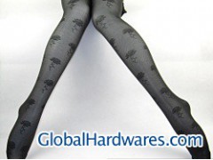 Fashion jacquard tights (ZX017 peony)图1