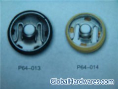 Fabric-covered button图1