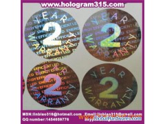 Fashionable hologram sticker label图1