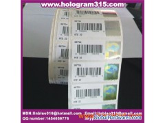 Scratch off hologram sticker图1