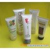White plastic tube for cosmetic