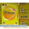 IK Yellow A4 Copy Paper 80gsm/75gsm/70gsm