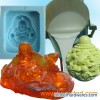 Molding silicone rubber