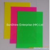 eco-friendly plastic PP fluo color sheet