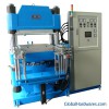 Single-spindle rubber thermal-compression molder