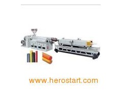 PE/PVC Single/Double Wall Corrugated Pipe Production Line图1