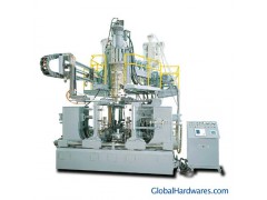 TWO-LAYER/ TWO COLOR ACCUMULATOR DIE-HEAD BLOW MOULDING MACHINE图1