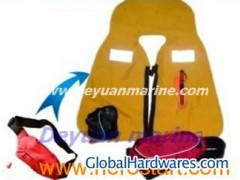 marine inflatable life jacket图1