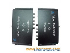 5-Channal Coaxial Video Multiplexer, Suitable for Monitoring图1