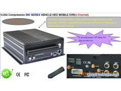WKP 4CH HDD Vehicle Mobile DVR BW Series Video Surveillance图1