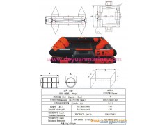 6 Person Open-Reversible Inflatable Liferaft图1
