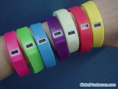 silicone bracelet watch图1