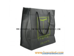 non woven bag with reinforced cardboard,pp webbing handle图1